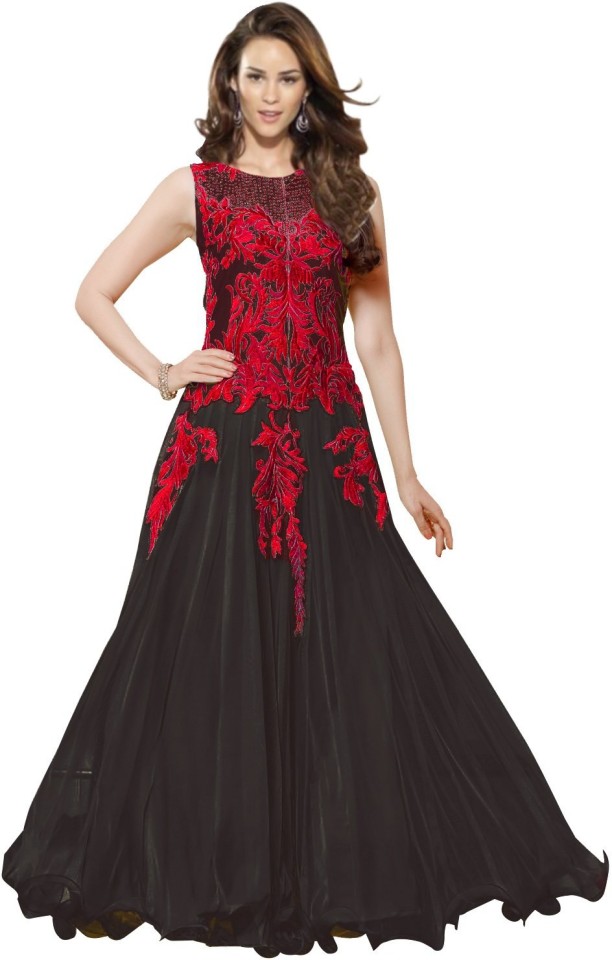 flipkart party wear gowns with price