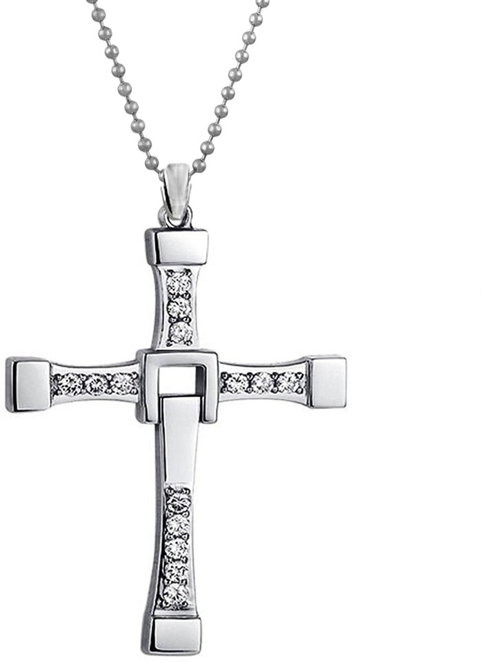 Tech Fashion CROSS PENDANT Metal Chain 