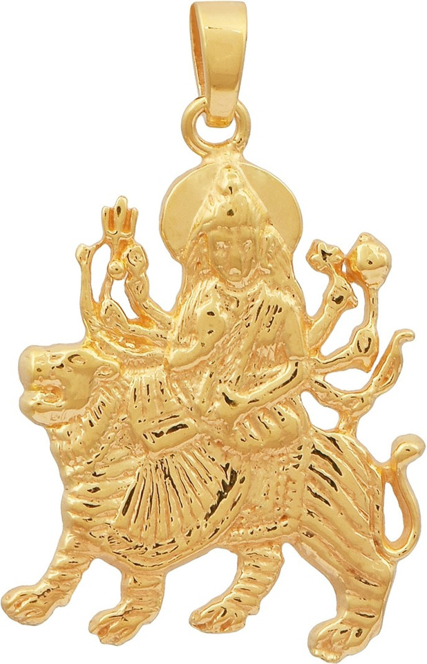 Shine Jewel MAA Durga Gold-plated 