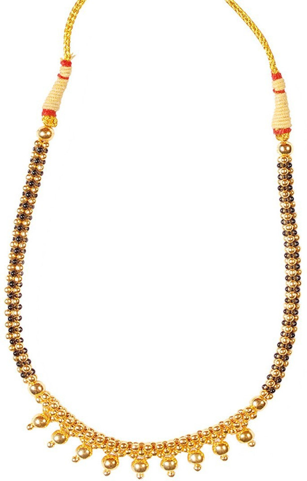 Soubhagya Golden Nine Ball Thushi Gold 