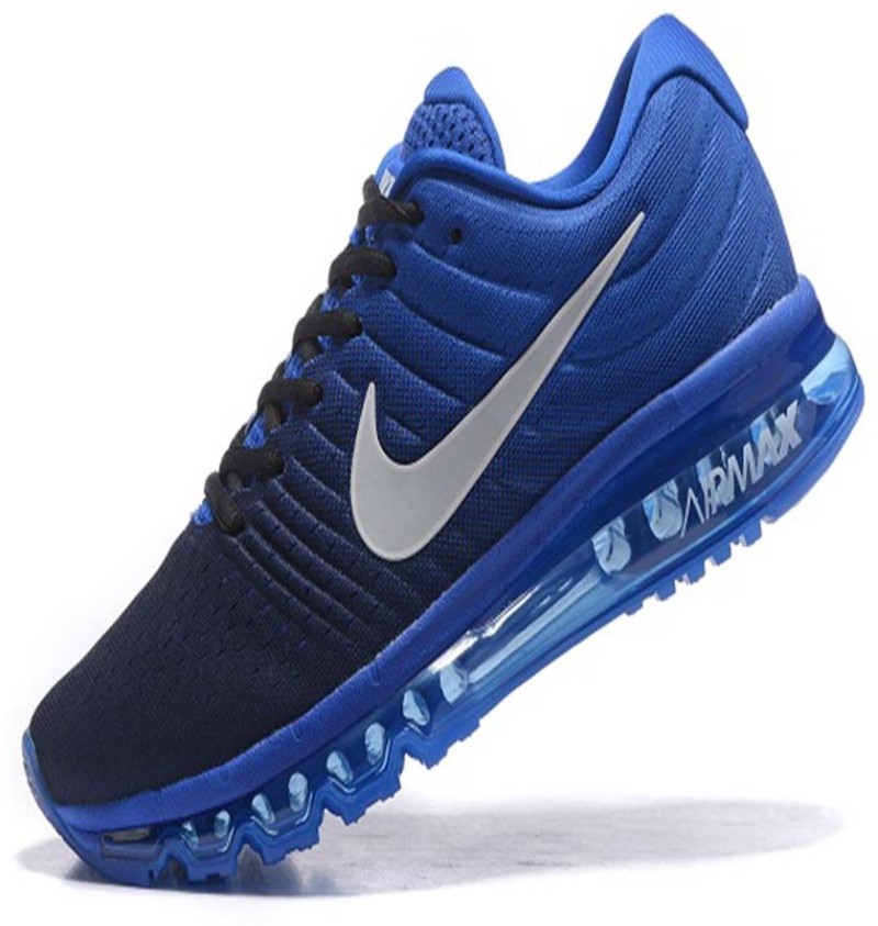 nike air max 2017 blue running shoes