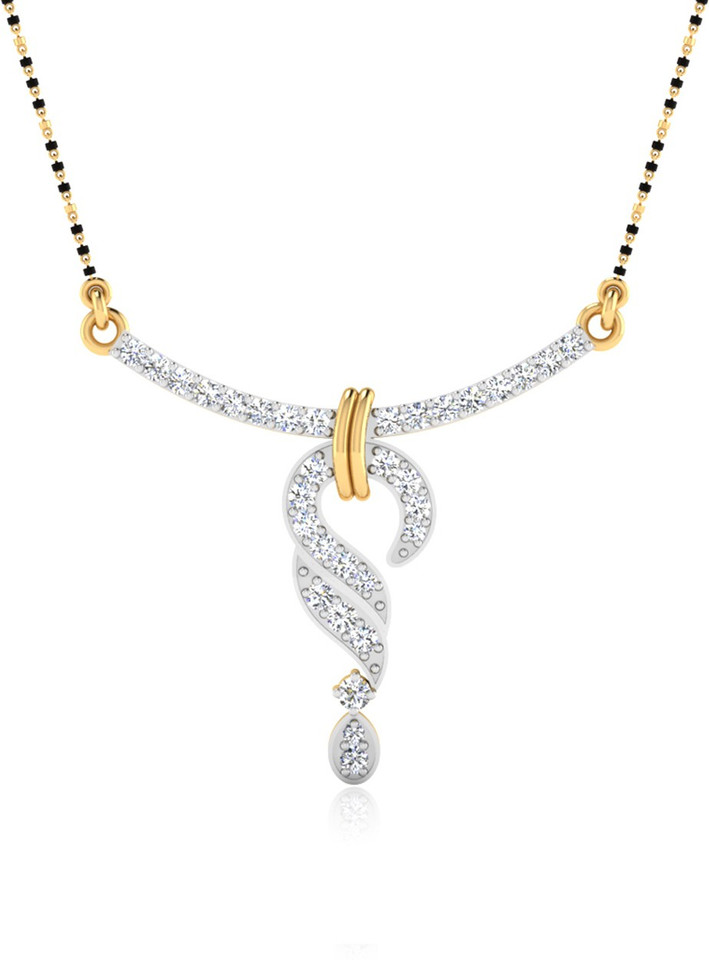swarovski diamond mangalsutra