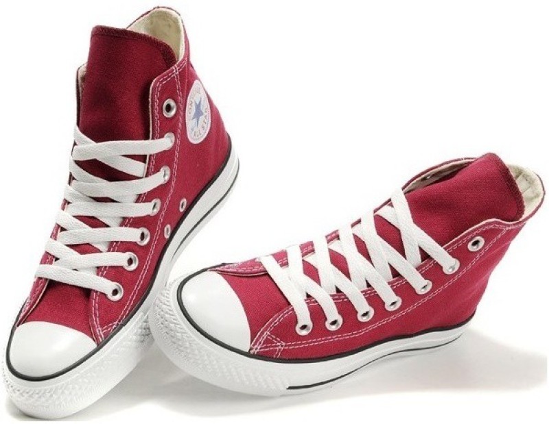 red all star converse shoes