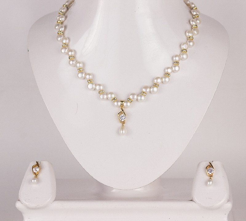 Beauty Meet Elegance ZIG ZAG Pearl Gold 