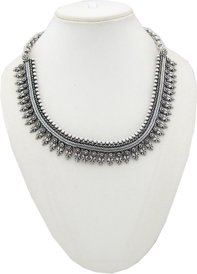 Black Metal Necklace Flipkart Shop, 58 