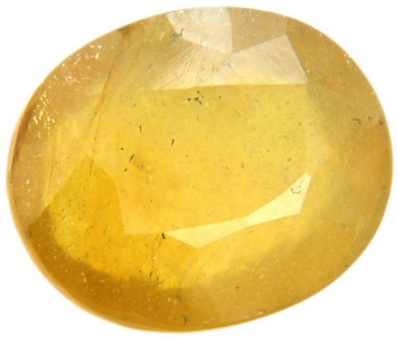 AAA Flawless Thailand Yellow Sapphire Loose Oval Cut Gemstone 8 Ct Nice Luster Quality Fashion Jewelry & Ring Making Product 13x10 MM Size