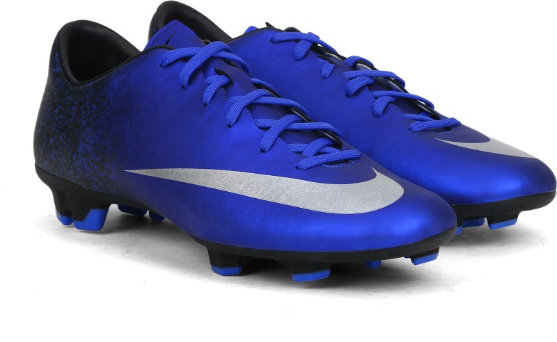 blue nike football shoes 
