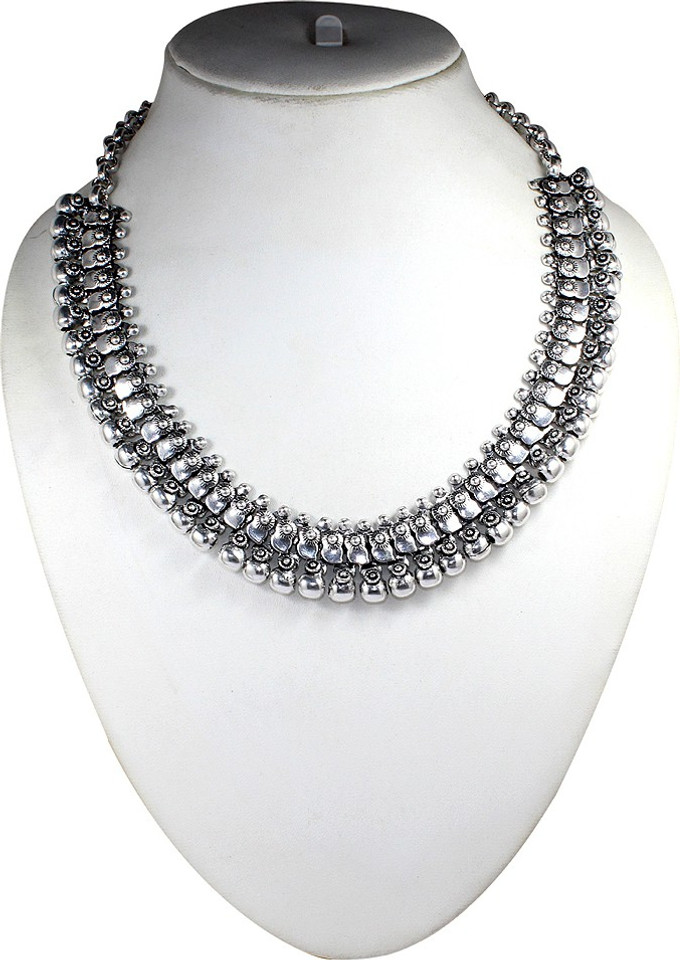 Black Metal Necklace Flipkart Shop, 58 