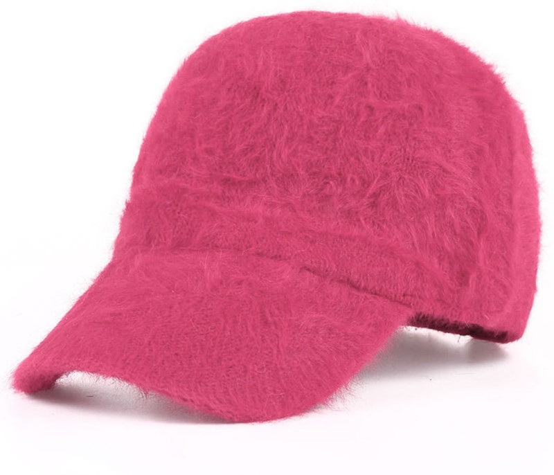 faux fur baseball cap