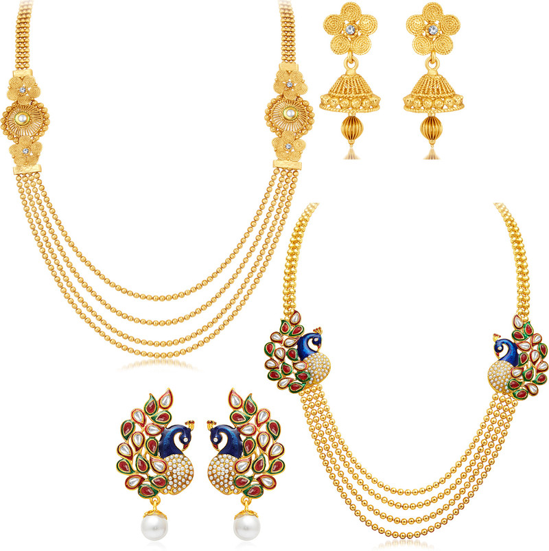 necklace set combo online flipkart