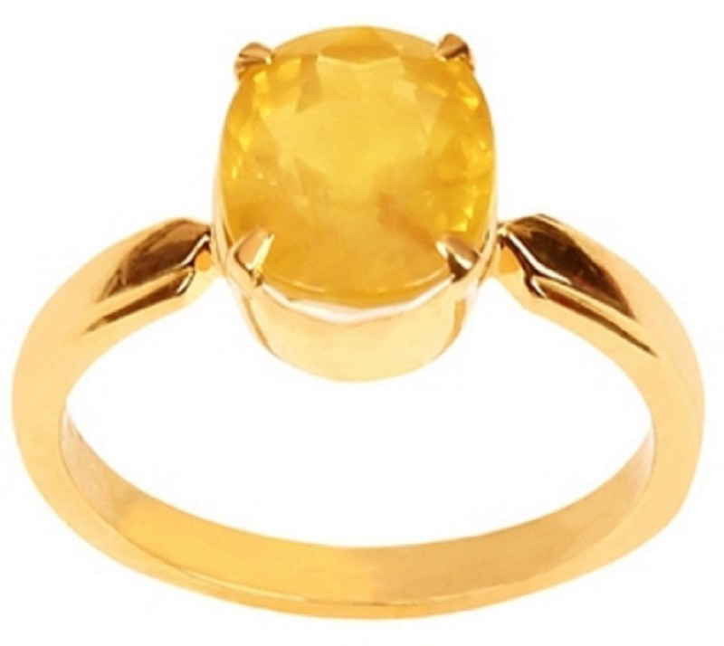 buy yellow sapphire ring online