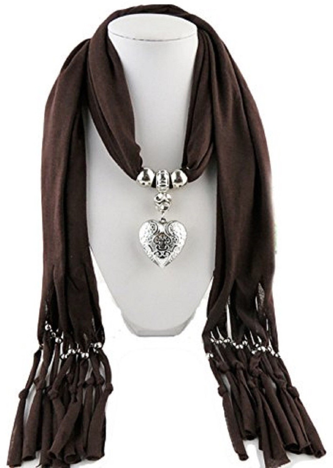 necklace scarf