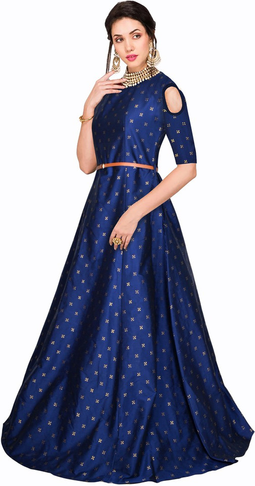 anarkali gown pattern