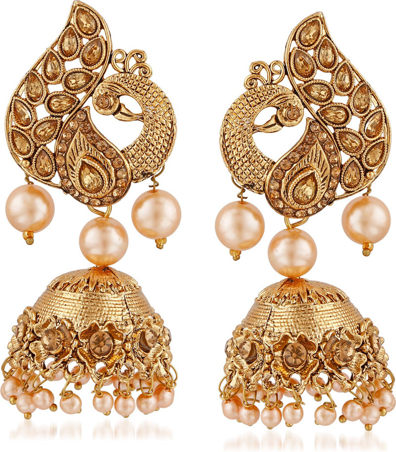 Buy MEENAZ Wedding Bridal Gold Pearl 