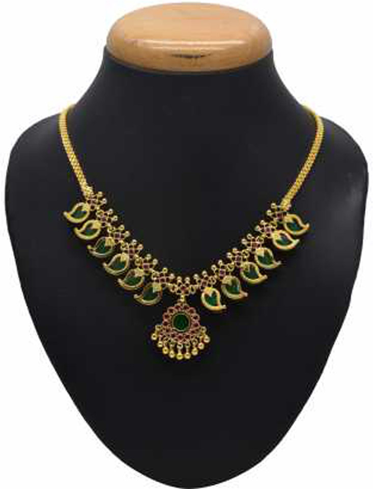 Kollam Supreme Gold Plated Ethnic Mango 
