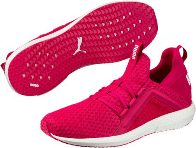 red puma running shoes womens