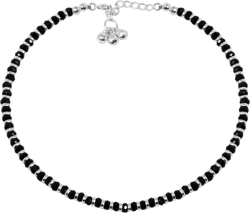 silver anklets for girls