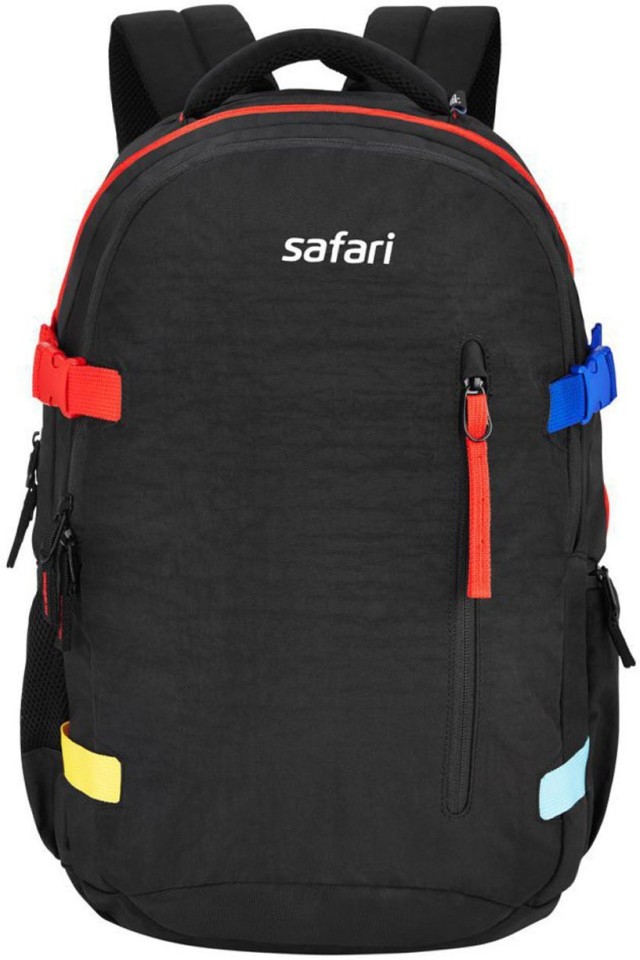 safari signature blue backpack