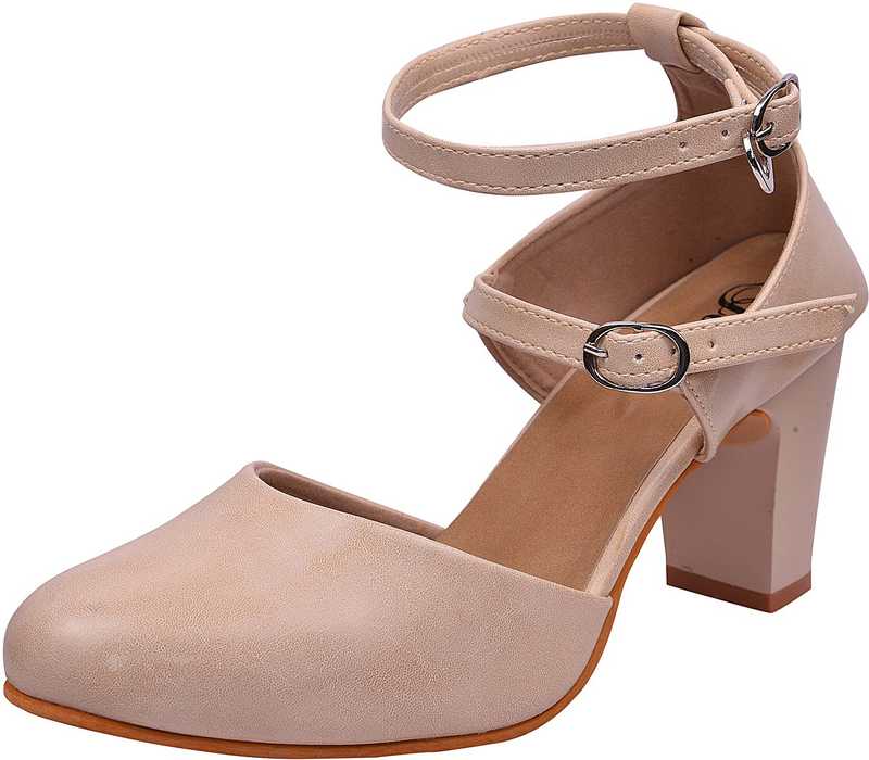 Jade 
Women Beige Heels Sandal