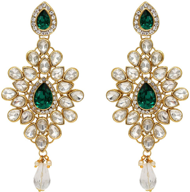 Buy Jaipur Mart Green Color Kundan 