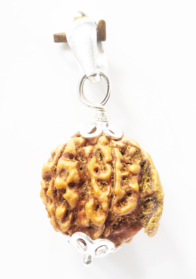 Ganesh Rudraksha Pendant With Lab 