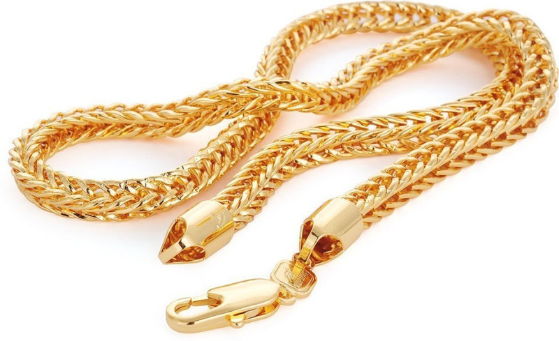 Gold-plated Plated Brass Chain 
