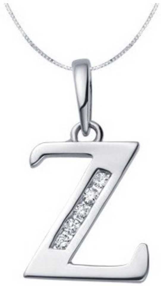 Wowants Wowants Z Letter 18k Alphabet Pendant With Chaina A 18k Silver Cubic Zirconia Alloy Pendant Price In India Buy Wowants Wowants Z Letter 18k Alphabet Pendant With Chaina A 18k Silver Cubic