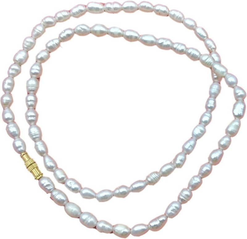 MITHILA Pearl/ Moti Mala Stone Necklace 