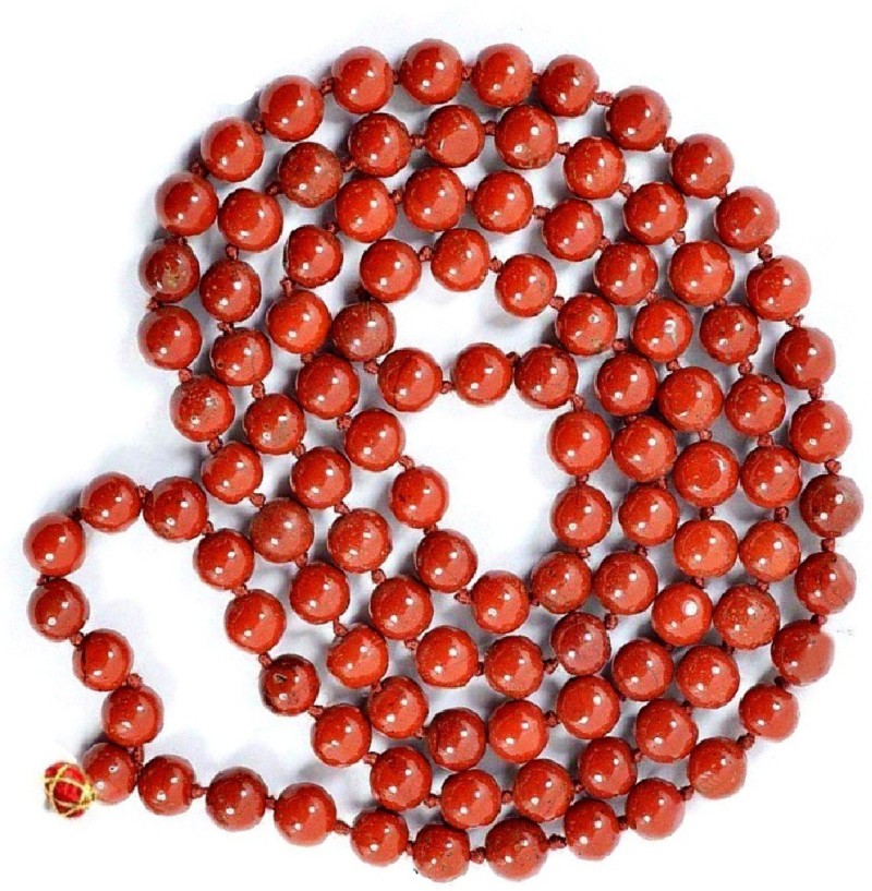 red coral mala price