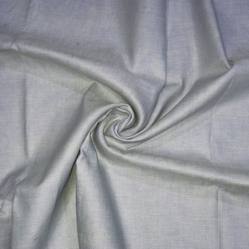 FABRICHVALLEY Cotton Linen Blend Solid 