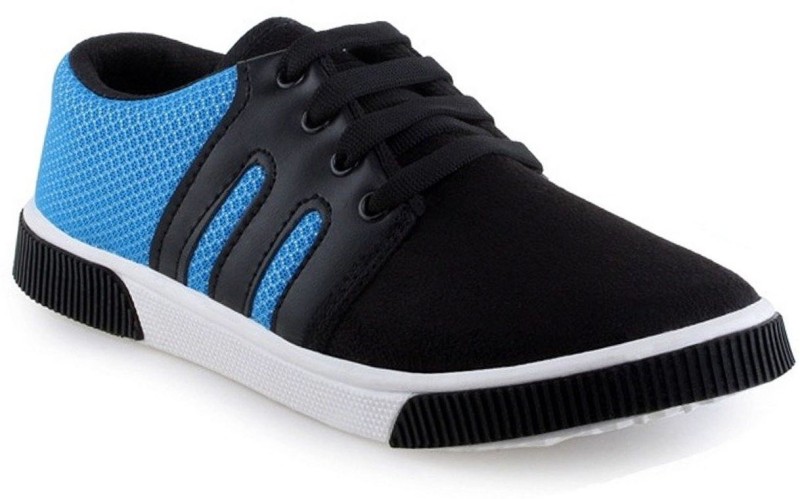 black casual shoes flipkart