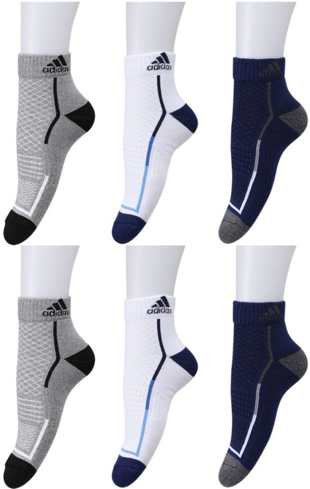 adidas men's ankle length socks