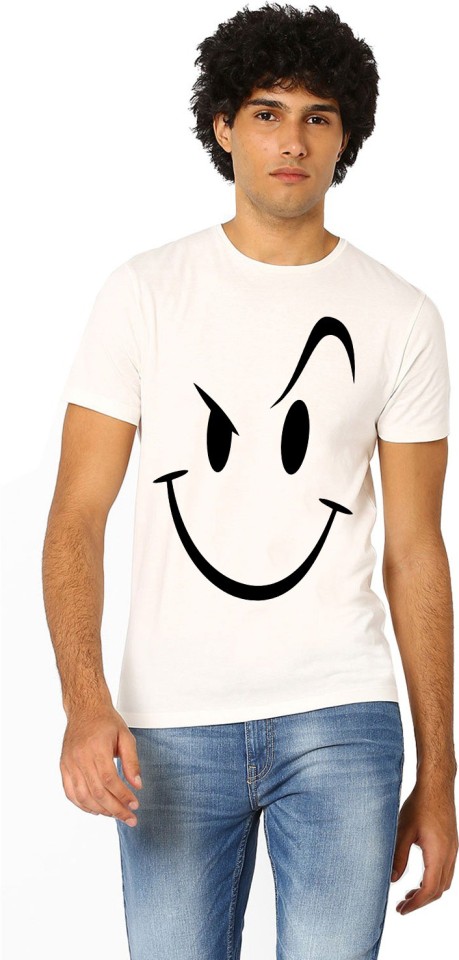 bewakoof smiley t shirt