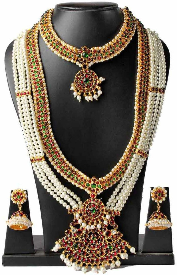 necklace set combo online flipkart