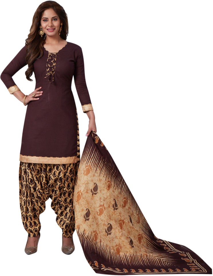 ladies cotton suit flipkart