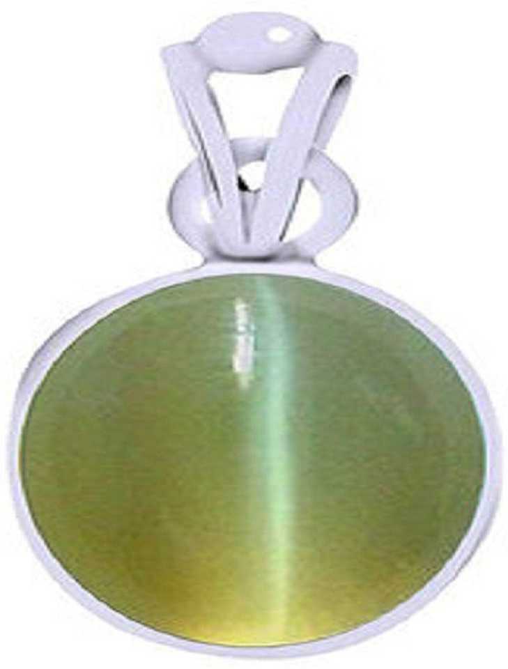Jaipur Gemstone Cats Eye Pendant With Natural Gold Plated Cat S Stone In India - Cat Eye Stone Pendant