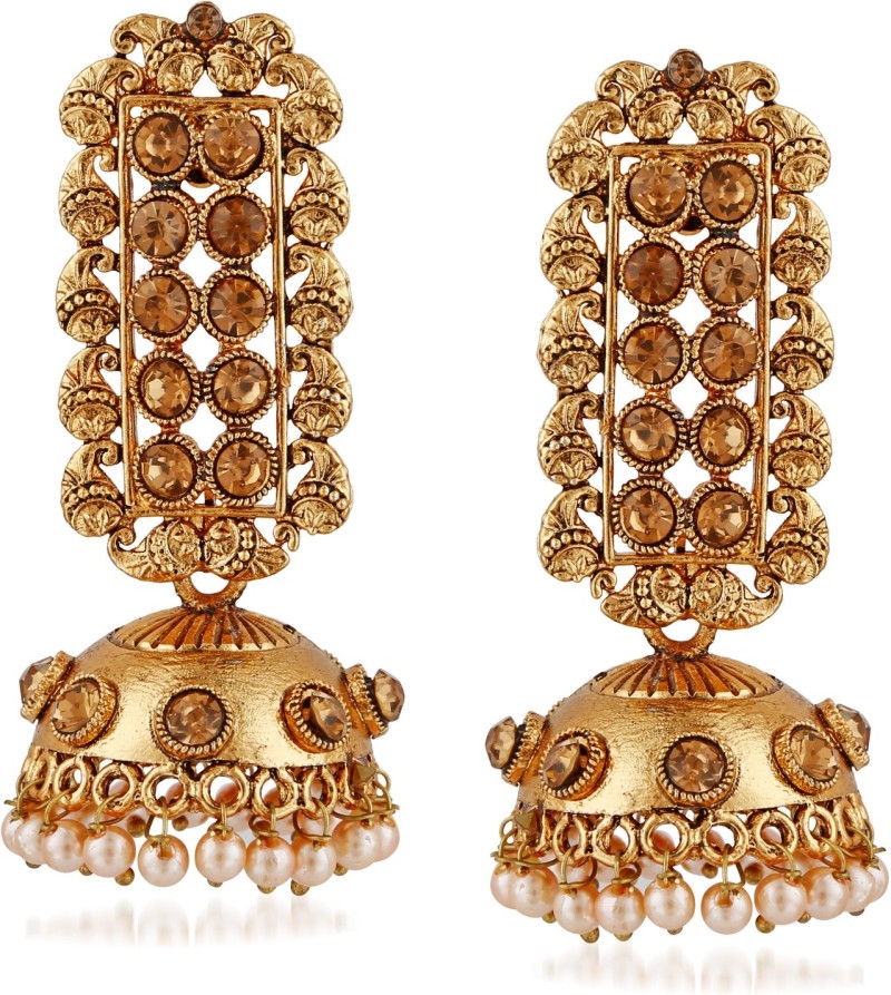Flipkartcom  Buy pannie pink Gold Plated Hoop Earrings for office wear  for Girls and Women Alloy Hoop Earring Online at Best Prices in India