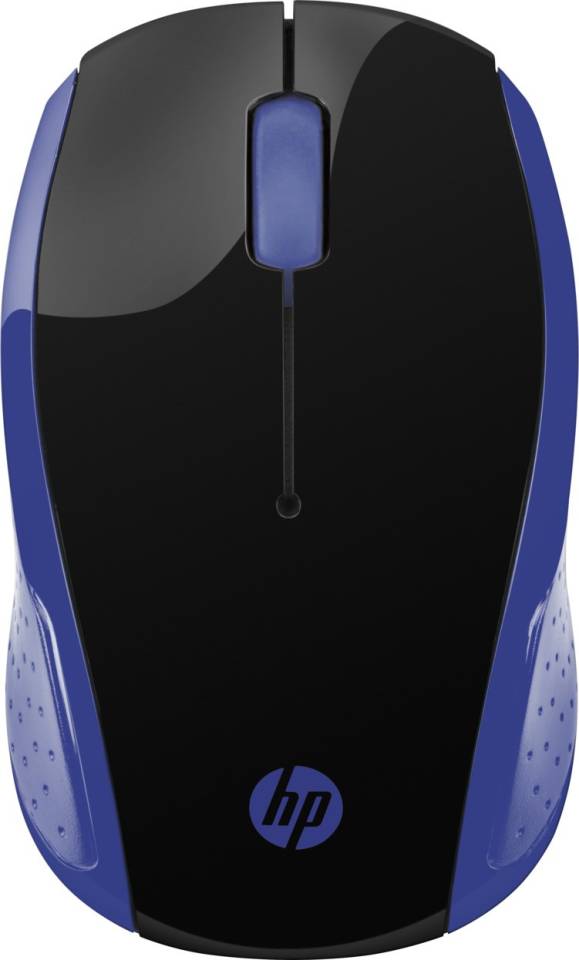 HP 200 2HU85AA Wireless Optical Mouse  (2.4GHz Wireless, Blue, Black)