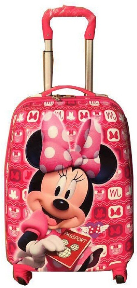 minnie mouse hard shell suitcase