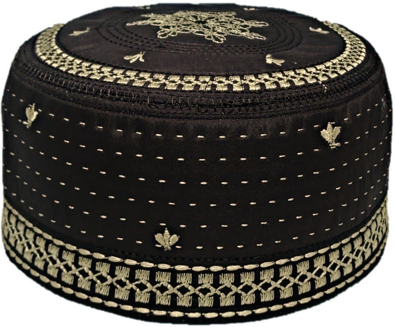 Al riyaz Embroidered Namaz Cap Topi Cap 