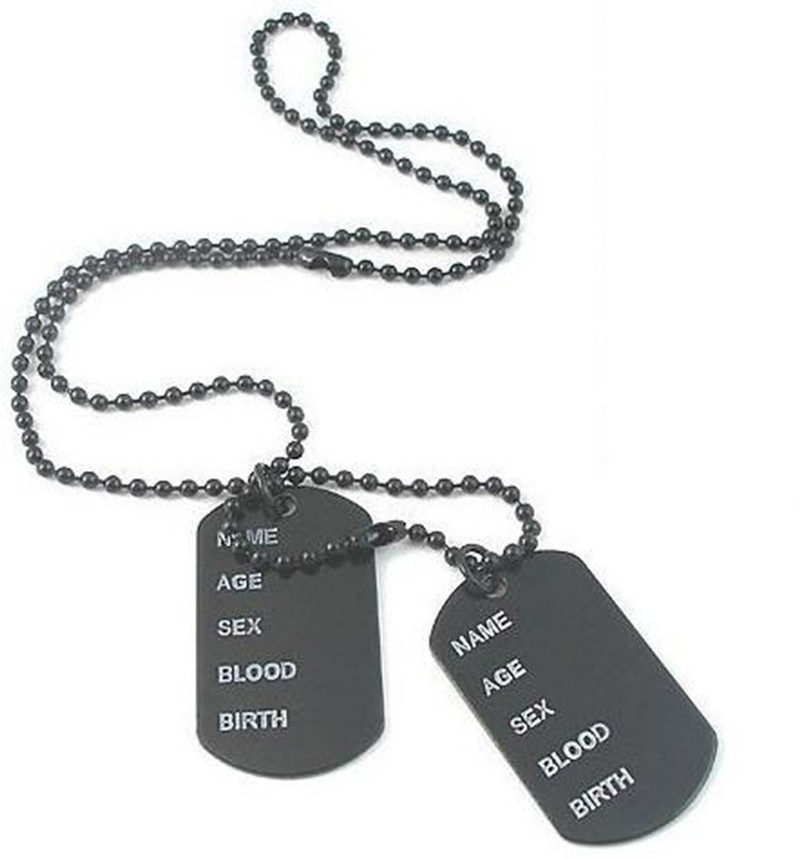 dog tag chain with picture