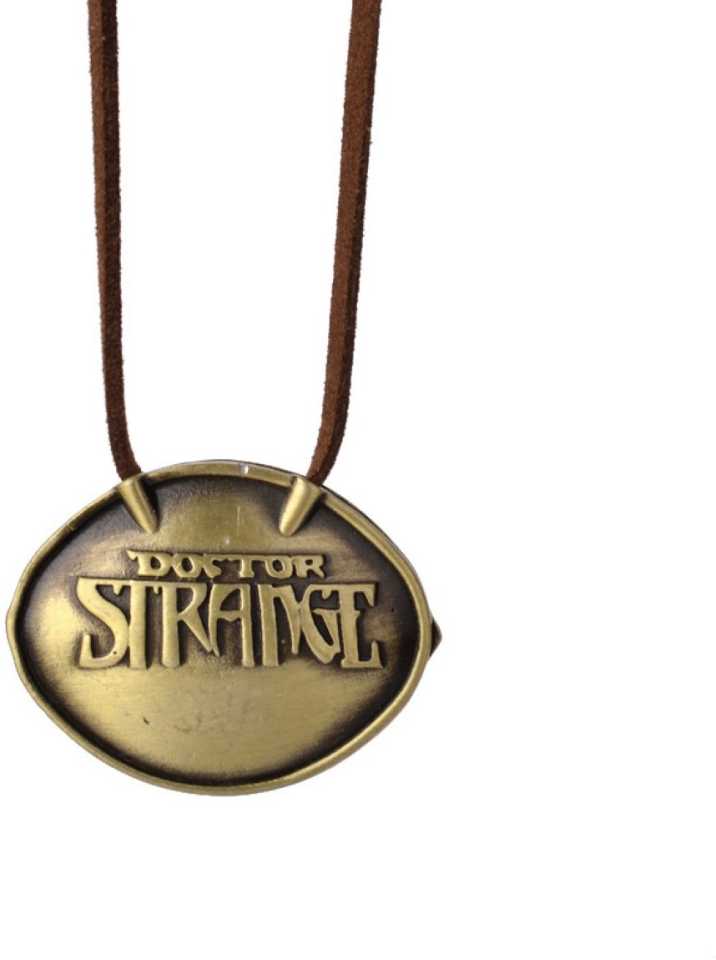 Happy Giftmart Doctor Strange Time Stone Antique Pendant Necklace