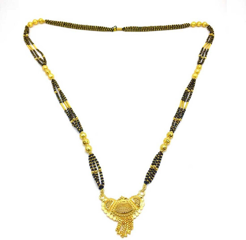 Pride Gold Plated Mangalsutra Necklace 