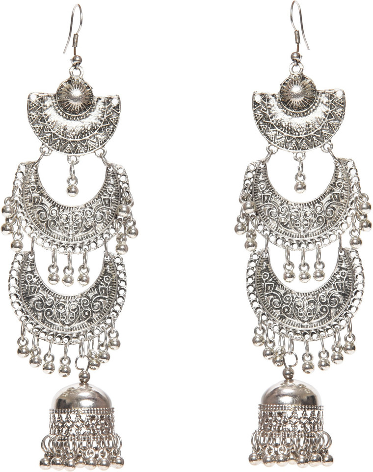oxidised earrings flipkart