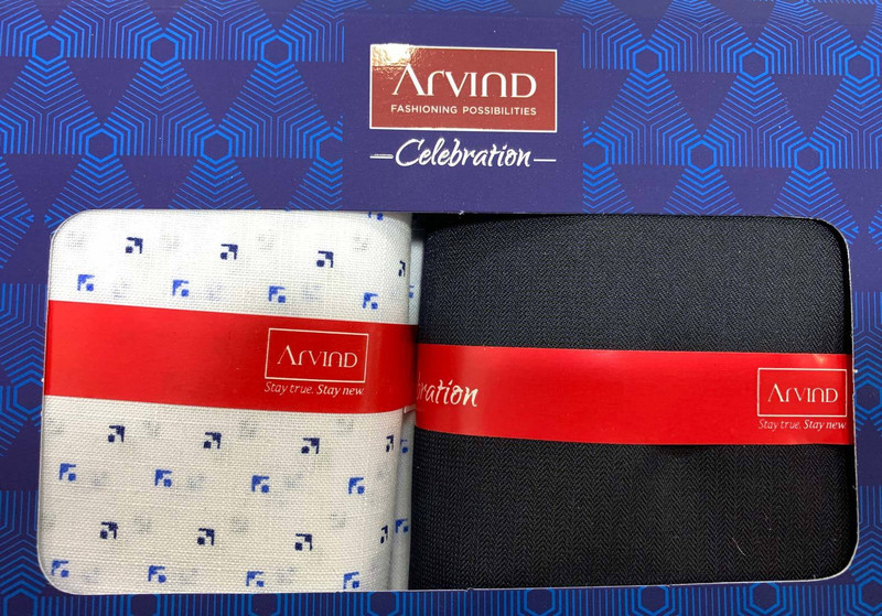 Arvind Polyester Viscose Blend Printed 