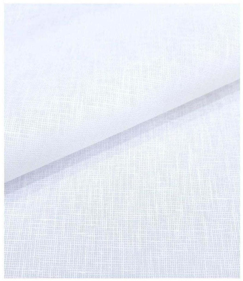 Cotton Linen Blend Solid Shirt Fabric 