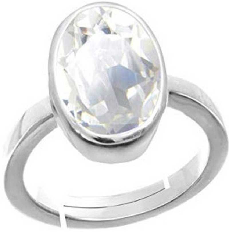 Jaipur Gemstone White Sapphire Ring With Original White Sapphire Stone Stone Sapphire Silver Plated Ring Price In India Buy Jaipur Gemstone White Sapphire Ring With Original White Sapphire Stone Stone Sapphire