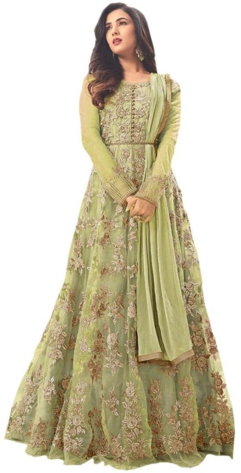 flipkart gown anarkali