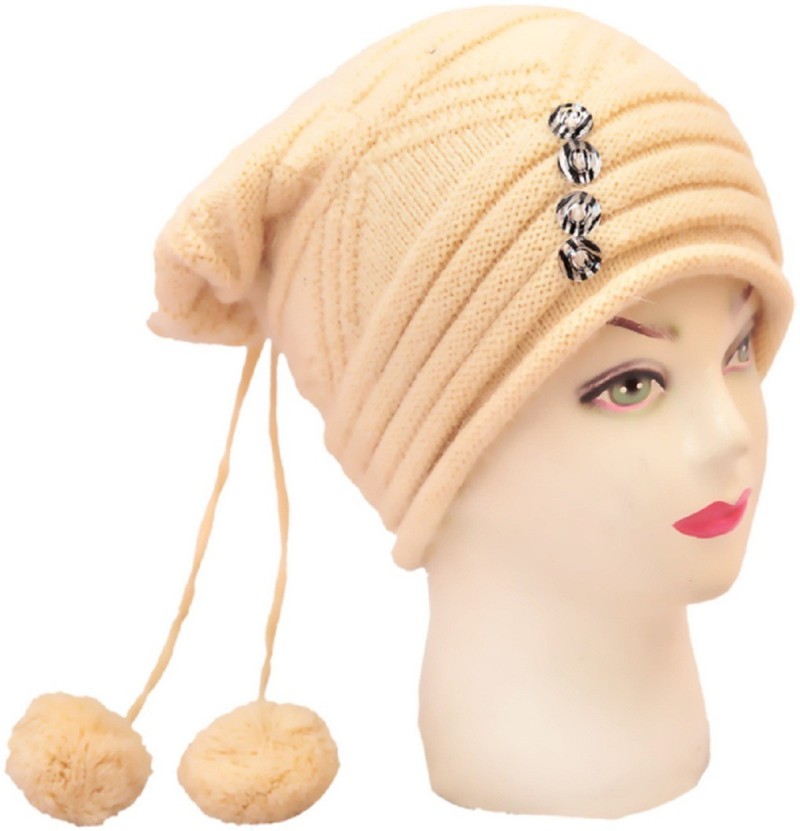 ladies woolen cap online