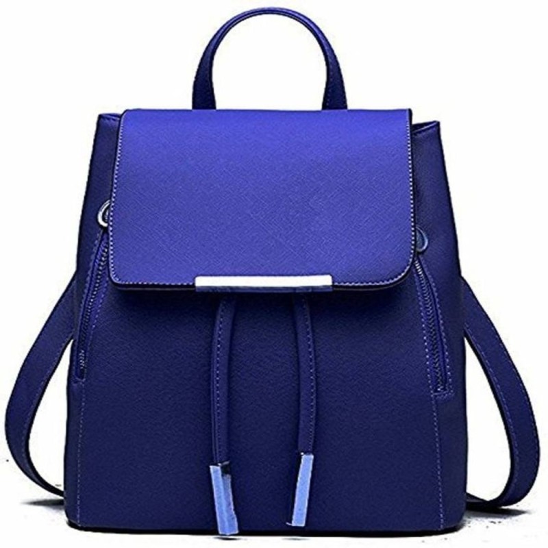 blue backpack women's